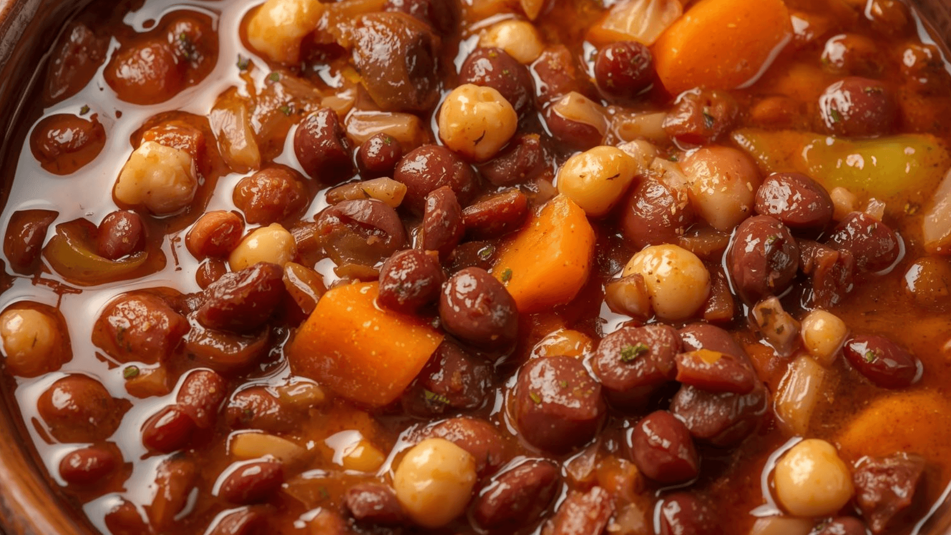 Veganski “Chili” s čičeriko in lečo